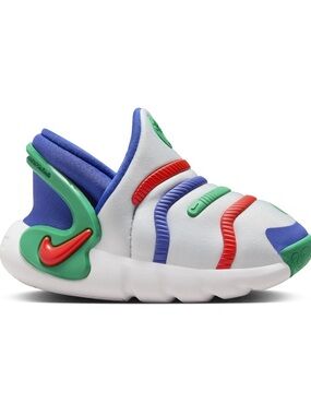 Nike Dynamo Go 2 Easy On 'Grey Green Picante Red' Sneakers (Toddler 5)